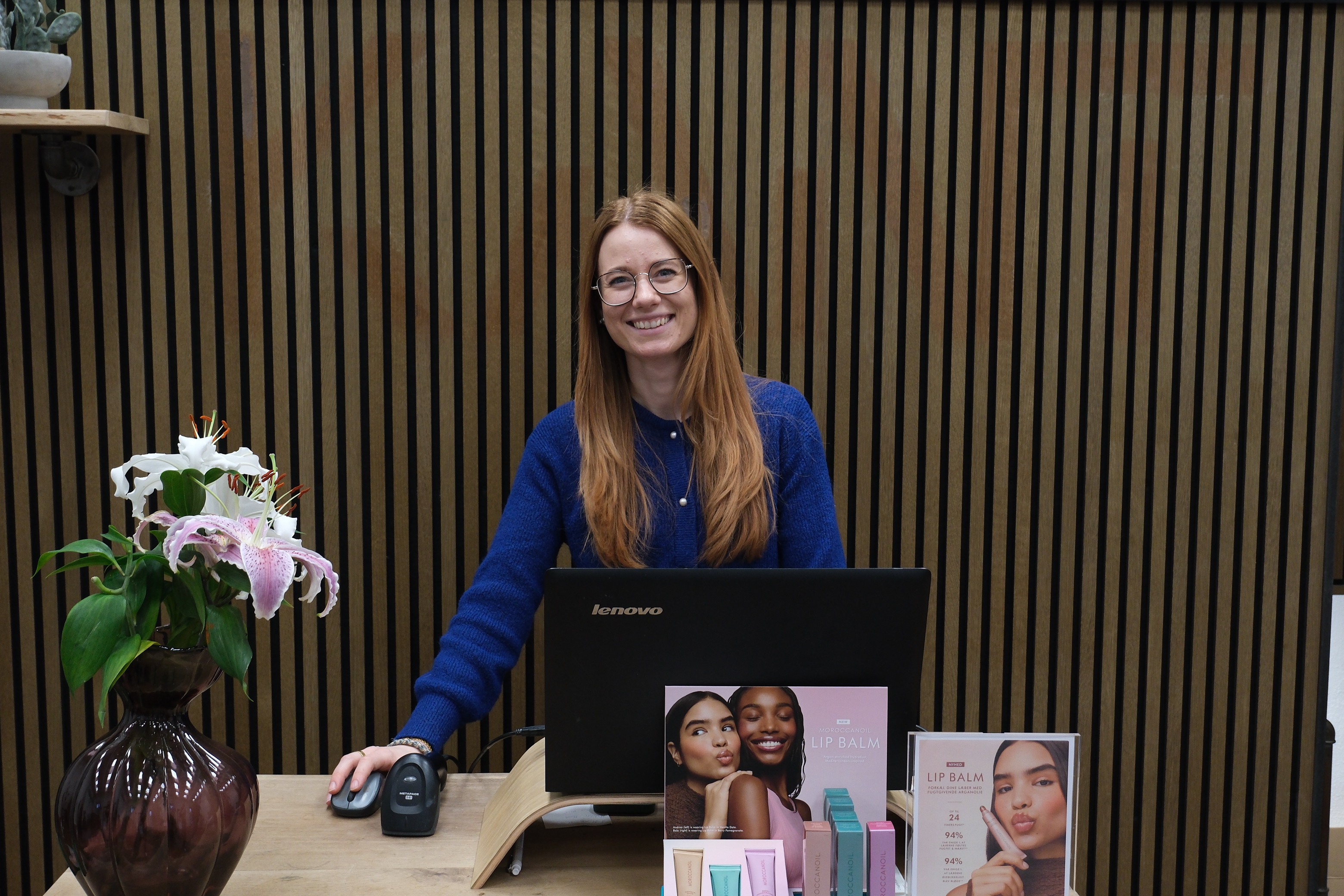 Frisør ved reception